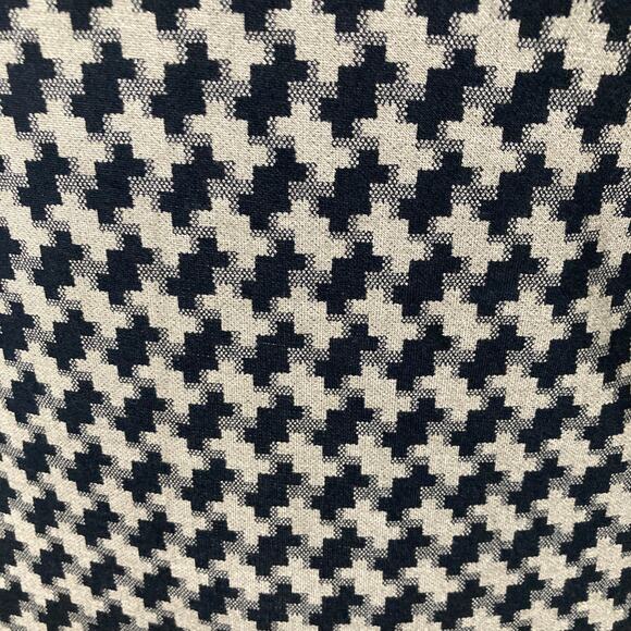 Lulus Cool Girl Status Mini Dress Medium Black Print Mock Neck Long Sleeve - Picture 8 of 13